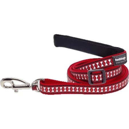 Red Dingo L6-RB-RE-SM Dog Lead Reflective Red; Small